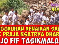 Pengukuhan Kenaikan Sabuk BKC Praja Ksatrya Dharma Dojo FIF Tasikmalaya