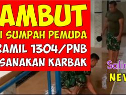 Sambut Hari Sumpah Pemuda ke-95, Koramil 1304/Panumbangan Ciamis Laksanakan Giat Karbak