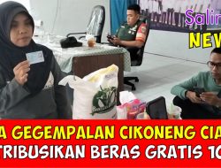 Desa Gegempalan Cikoneng Ciamis Distribusikan Beras Gratis 10 kg ke Keluarga Penerima Manfaat