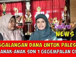 Korwil Pendidikan Cikoneng Ciamis Menginstruksikan Penggalangan Dana untuk Palestina ke SDN
