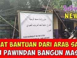 Dapat Bantuan dari Arab Saudi, SDN Pawindan Ciamis Mulai Bangun Masjid