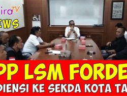 DPP LSM FORDEM Audiensi ke Sekda Kota Tasikmalaya