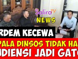 Fordem Kecewa, Kepala Dinsos Tidak hadir, Audiensi Jadi Gatot