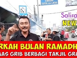 Berkah Bulan Ramadhan, Ormas GRIB Berbagi Takjil Gratis