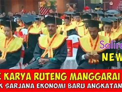 STIE Karya Ruteng Manggarai NTT Cetak Sarjana Ekonomi Baru Angkatan Keempat