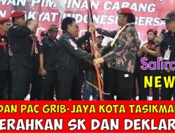 DPC dan PAC GRIB-JAYA Kota Tasikmalaya Diserahkan SK dan Deklarasi oleh DPD GRIB-JAYA Jawa Barat