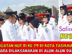 Peringatan HUT RI Ke-79 di Kota Tasikmalaya, Upacara Dilaksanakan di Alun-alun Dadaha