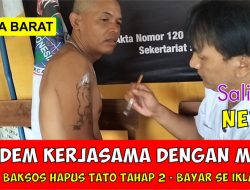 LSM FORDEM Kerjasama dengan M3D1 Gelar Bakti Sosial Hapus Tato Tahap 2 – Bayar Se Iklasnya