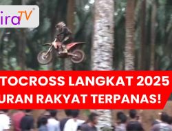 Serunya Motocross Langkat 2025, Hiburan Rakyat Terpanas!