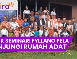 Edukasi Budaya: Anak-anak Taman Seminari Fyllano Pela Kunjungi Rumah Adat Bung Kaca