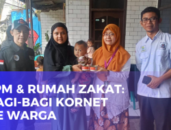 LPM Pasirlayung & Rumah Zakat Distribusikan Kornet ke Warga