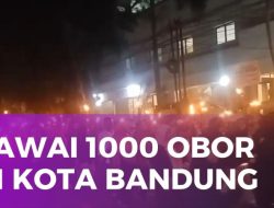 1363 Peserta Ikuti Pawai 1000 Obor Babakan Ciamis Kota Bandung, Sambut 1 Muharam 1447 H