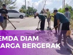 Ketika Pemerintah Diam, Warga RT 01 Harjosari Bergotong Royong Perbaiki Jalan Rusak