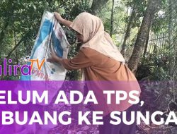 Belum Tersedia TPS, Warga Desa Sukasenang Ciamis Buang Sampah ke Sungai Cigede