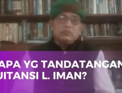 LBH Bara Siliwangi Indonesia: Siapa yang Menandatangani Kuitansi L. Iman?