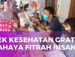 Sekolah Cahaya Fitrah Insani Gelar Cek Kesehatan Gratis di Hari Lansia