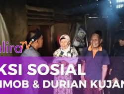 Brimob Polda Jabar Bersama Pengusaha Durian Ciamis Gelar Aksi Sosial dan Kibarkan Bendera di Ciamis