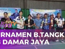 PB Damar Jaya Sukses Gelar Turnamen Bulutangkis HUT RI ke-80 di Pedamaran